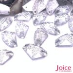 Chaton Formato Irregular Resina Cascalho Base Reta Com Furo 11.5 X 19mm C/1000unidades - Imagem 5