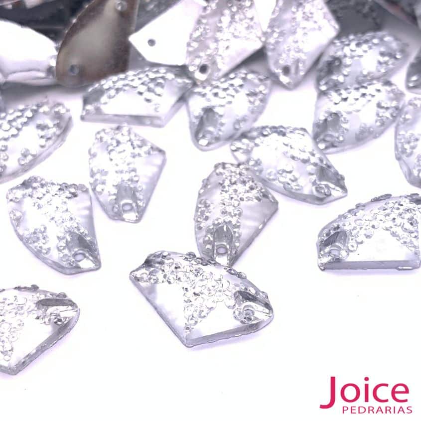 xr:d:DAFZzEEE1jI:149,j:3459317119,t:23021018 Chaton Formato Irregular Resina Cascalho Base Reta Com Furo 11.5 X 19mm C/1000unidades - Imagem 5