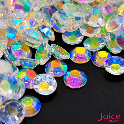 1 Imitação Swarovski Resina com ab 6mm c/7200unidades - Imagem 6