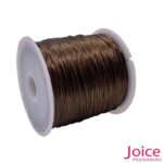 Fio Elástico de Silicone P/ Pulseiras 80Metros /Marrom