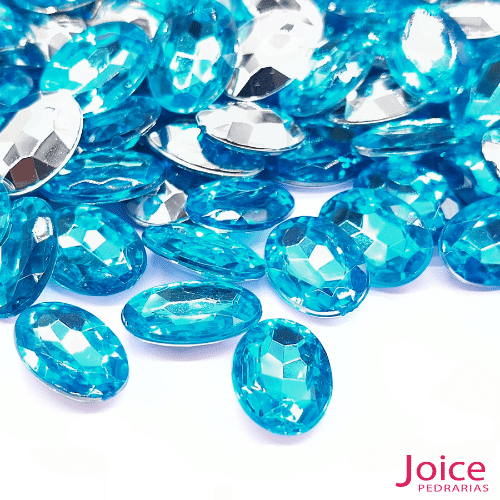 1 Oval Base Irregular Acrilico 10mm x 14mm c/1000Unidades - Imagem 32