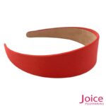 Tiara De Cetim Liso-Largura -4cm.Diâmetro-43cm C/12Unidades