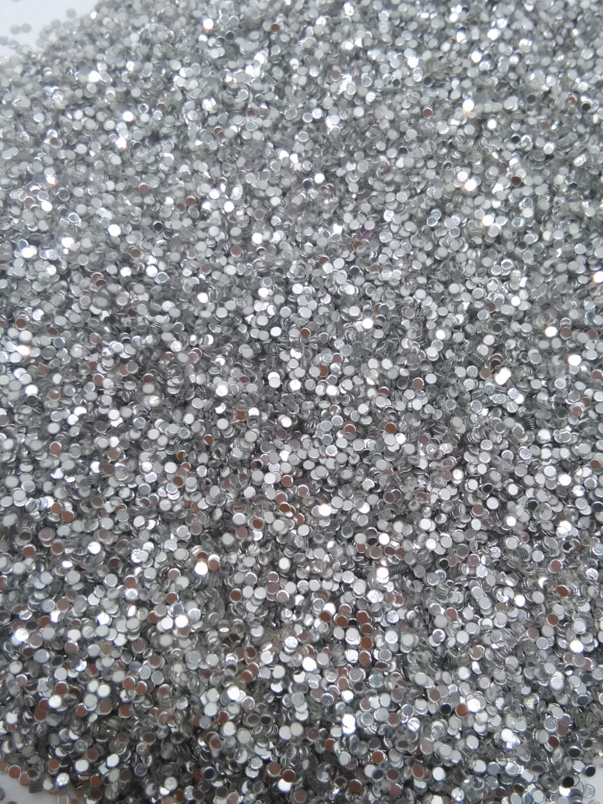 13902982839_Glitter2020prata-1 Glitter 1.0mm Com 500Gramas - Imagem 7