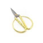 Tesoura De Metal Dourado Uso Geral 17cm - Imagem 5