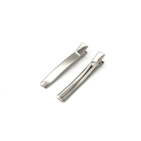 Bico de Pato Metal 8cm com 2Garra Cor:Prata
