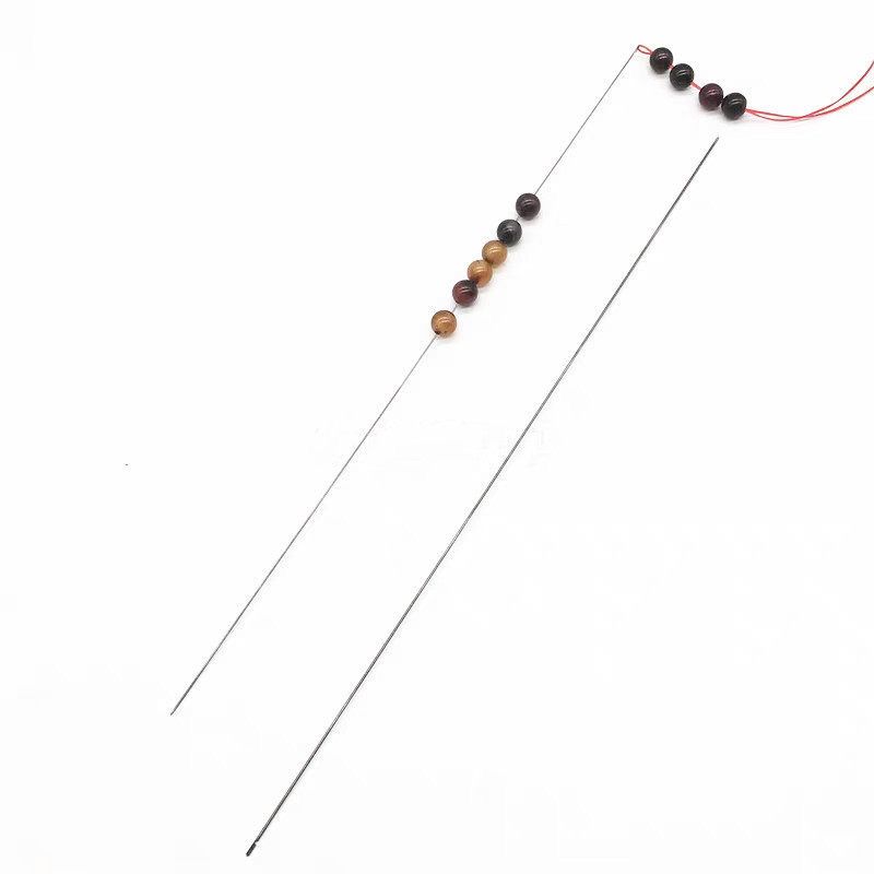 14568375545_agulhar20fino20pra20misanga Agulha Costurar Manual 12Cm  Para Miçangas C/25Unidades - Imagem 1