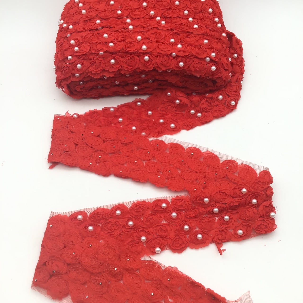 14740093659_Renda20de20Guipir20920vermelho Renda De Guipír 7cm Com 1Metros ref:ply-9 - Imagem 9