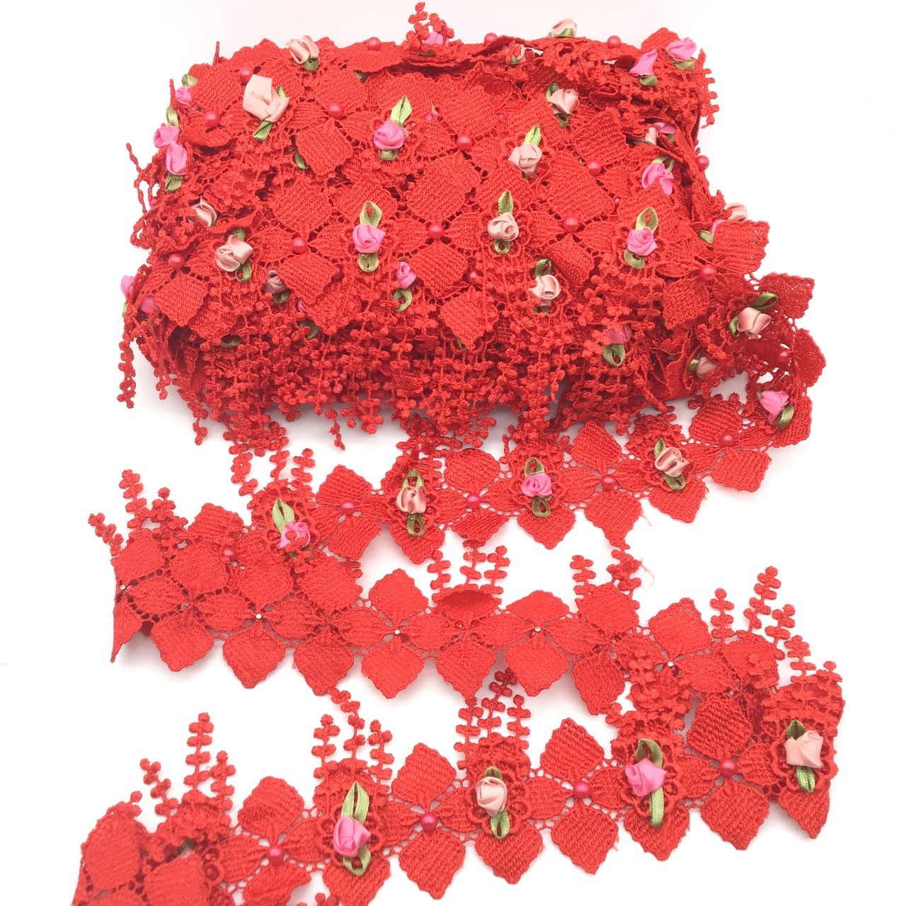 14741256706_Renda20de20Guipir20620vermelho-1 Renda De Guipír 8cm Com 1Metros ref:ply-6 - Imagem 16