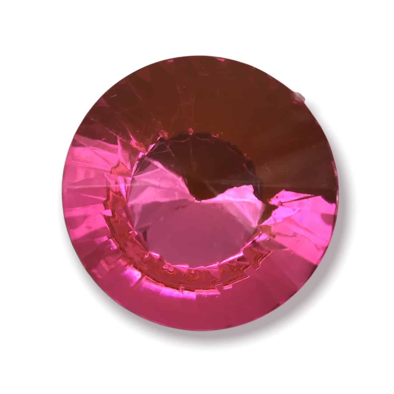 15100368080-redondo-inrregura-25mm-rosa-chiclete Chaton 25mm Base Irregular Acrílico Com 100Unidades - Imagem 29