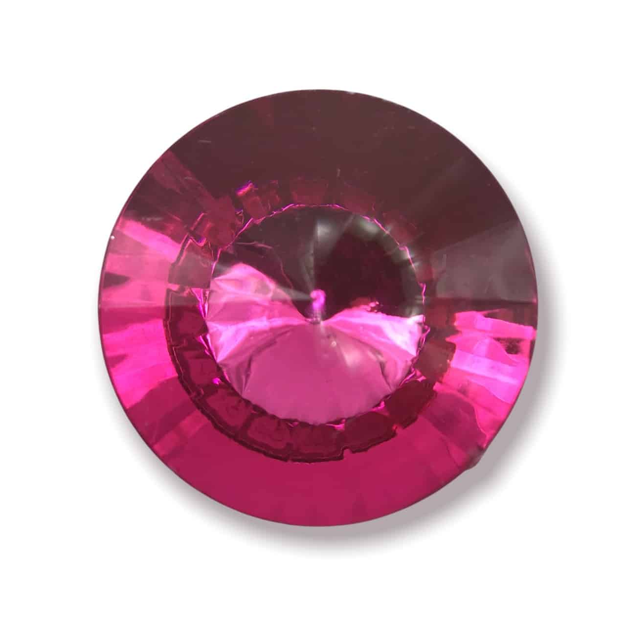 15100369792-redondo-inrregura-25mm-pink Chaton 25mm Base Irregular Acrílico Com 100Unidades - Imagem 46