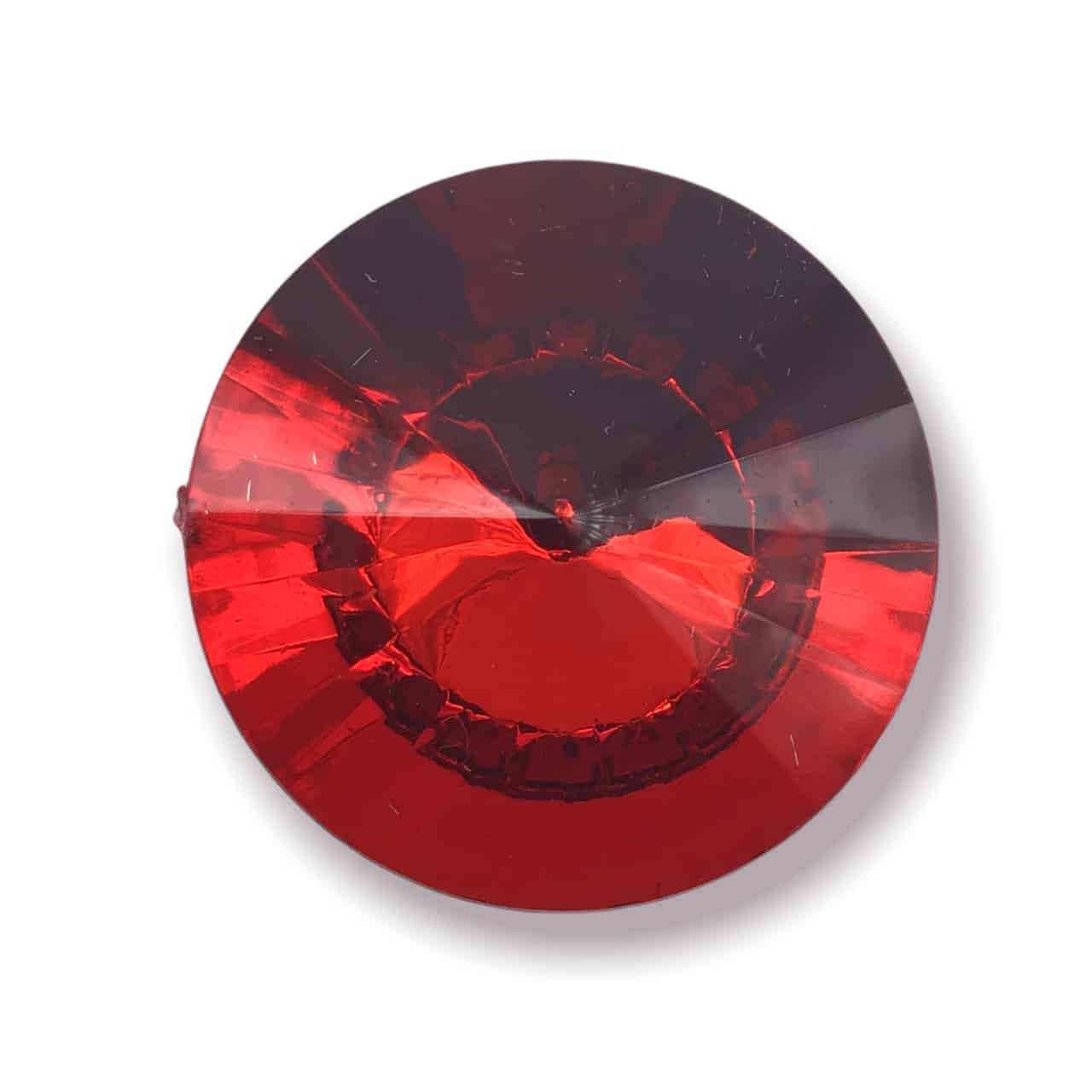 15100370612-redondo-inrregura-25mm-vermelho Chaton 25mm Base Irregular Acrílico Com 100Unidades - Imagem 11