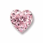 Chaton De Cascalho coracao 14mm – Resina Com 450Unidades - Imagem 12