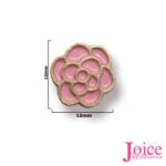 Aplique Metal Termo Colante Flor c/50 unidades - Imagem 3