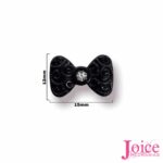 Aplique Metal laço Termo Colante C/50Un