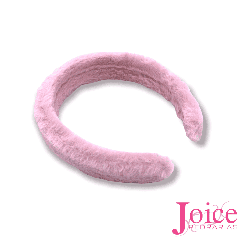 15130731306_PhotoRoom_20220518_115035 Tiara de pelúcia liso 一 Largura 4cm 一 Diâmetro 43cm – C/12Un - Imagem 2