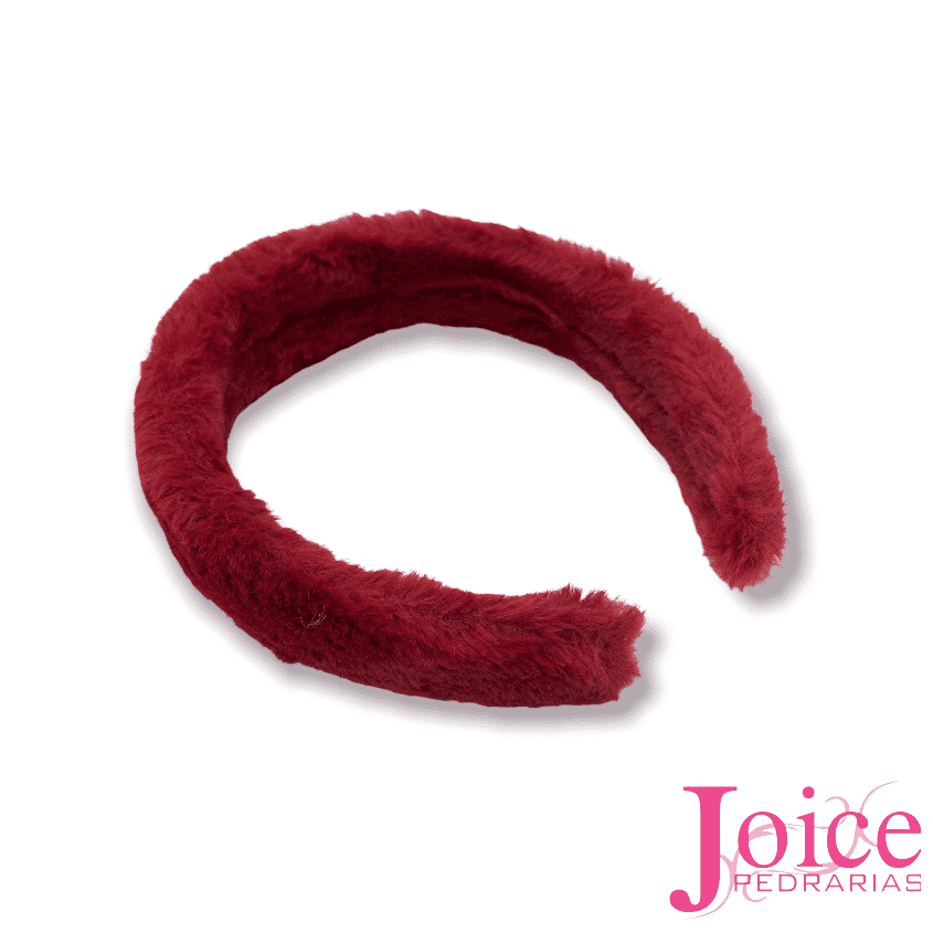 15130731320_PhotoRoom_20220518_115053 Tiara de pelúcia liso 一 Largura 4cm 一 Diâmetro 43cm – C/12Un - Imagem 3