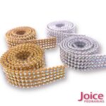 Manta Strass Termocolante 18mm X 45mm com 5 Filas de Strass - Imagem 2