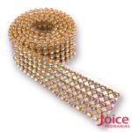 Manta Strass Termocolante 18mm X 45mm com 5 Filas de Strass - Imagem 4