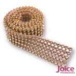 Manta Strass Termocolante 18mm X 45mm com 5 Filas de Strass - Imagem 5
