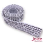 Manta Strass Termocolante 18mm X 45mm com 5 Filas de Strass - Imagem 8