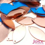 Chaton Espelho Navete 20mm X 40mm Com Furo Para Costura C/200-Unidades - Imagem 13