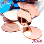 Chaton Espelho Gota 30mm x 40mm Com Furo Para Costura C/200-Unidades - Imagem 30