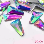 Chaton De Resina Assimetríco Com Base Reta  20mm x 37mm C/100-Unidades - Imagem 5