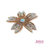 Aplique Flor Com Strass De Cristal 55mm C/50-Unidades - Imagem 4