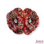 Aplique Flor Com Strass De Cristal 50mm C/10-Unidades Ref:21-602 - Imagem 3