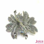 Aplique Flor Com Strass De Cristal 65mm C/10-Unidades Ref:20-316 - Imagem 6