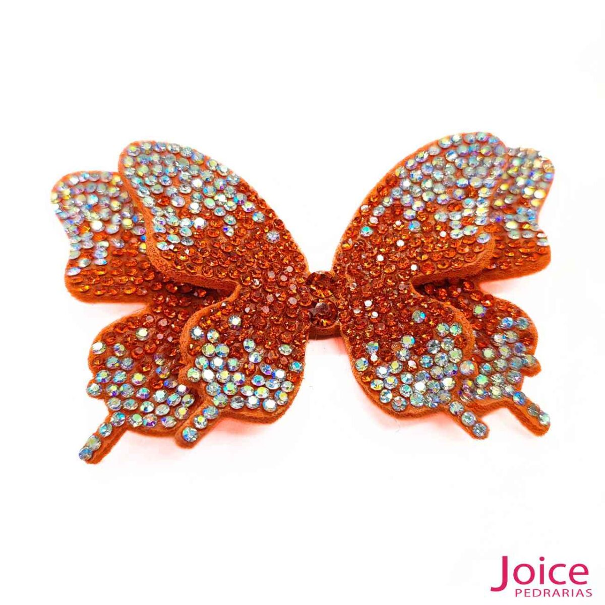Aplique Borboleta Com Strass De Cristal 50mm x 90mm C/10-Unidades Ref:21-714 - Imagem 5