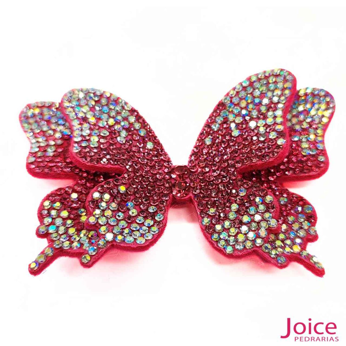Aplique Borboleta Com Strass De Cristal 50mm x 90mm C/10-Unidades Ref:21-714 - Imagem 4