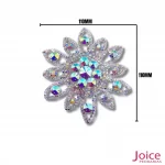 Aplique De Strass 110mm C/1-Unidades Ref:401