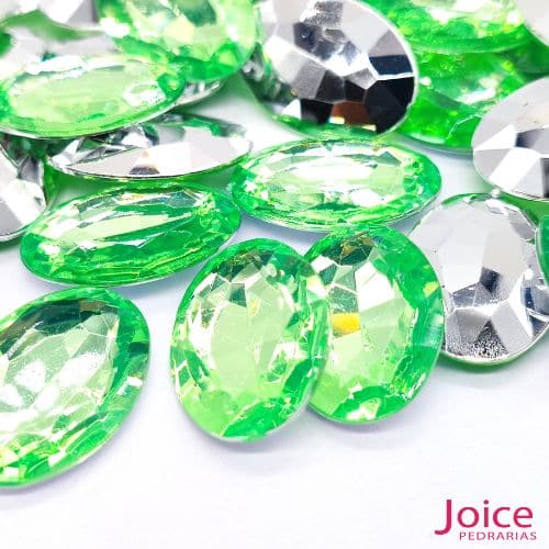 2-1 Oval Base Irregular Acrilico 18mm x 25mm C/200-unidades - Imagem 4