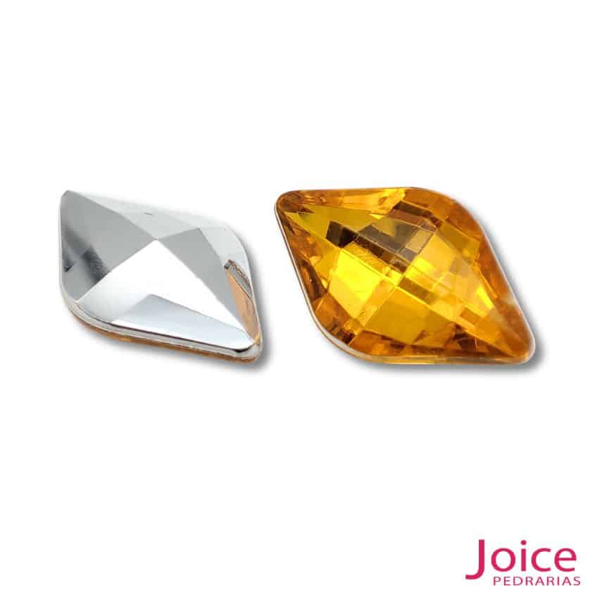 xr:d:DAF6Qd-RXQw:50,j:752520017879625337,t:24021616 Chaton Losango Acrilico Base Irregular 12mm X 19mm C/500-Unidades - Imagem 2