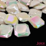 Quadrado Base Irregular Acrilico 23mm x 23mm c/100Unidades - Imagem 34