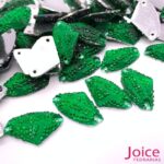 Chaton Formato Irregular Resina Cascalho Base Reta Com Furo 16mm X 27mm C/200unidades - Imagem 5