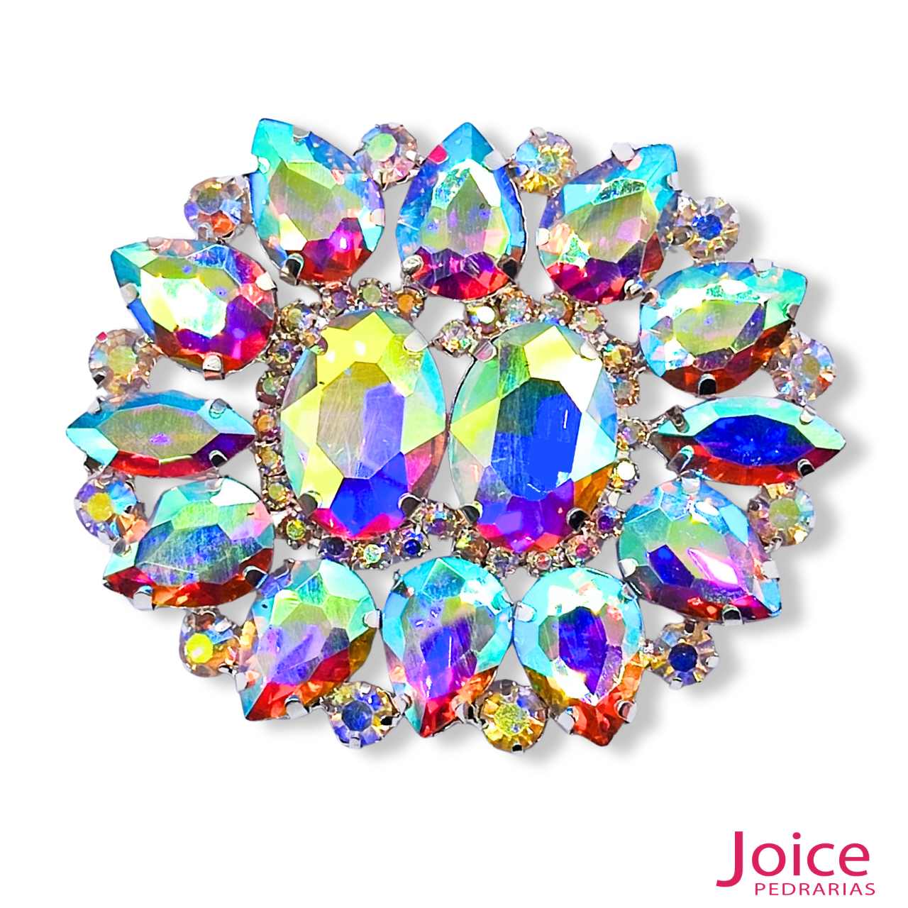 2 Aplique De Strass 50mm X 60mm C/1-Unidades Ref:501 - Imagem 2