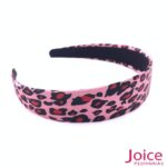 Tiara De Cetim Onça -Largura 3cm-Diâmetro -38cm- C/12Unidades - Imagem 7