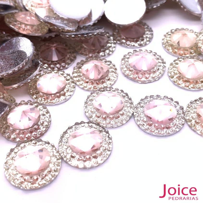 xr:d:DAFK_mcfjzY:379,j:2857966874,t:23013113 Açucarado Redondo 14mm Cristal Em Volta C/300Unidades - Imagem 2