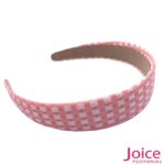 Tiara  Xadrez -Largura 3cm-Diâmetro -38cm- C/12Un - Imagem 3