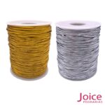 Elastico Fio elástico metalizado Roliço 1.5mm Rolo com 90Metros