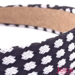 Tiara  Xadrez -Largura 3cm-Diâmetro -38cm- C/12Un - Imagem 2