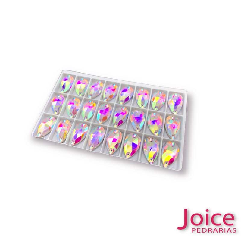 xr:d:DAFLAofDNuE:107,j:36533689435,t:22092812 Imitação Swarovski Gota Base Reta Com furo 13mm X 18mm C/112Unidades - Imagem 12