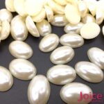 Meio perola abs oval sem furo c/500grams - Imagem 3