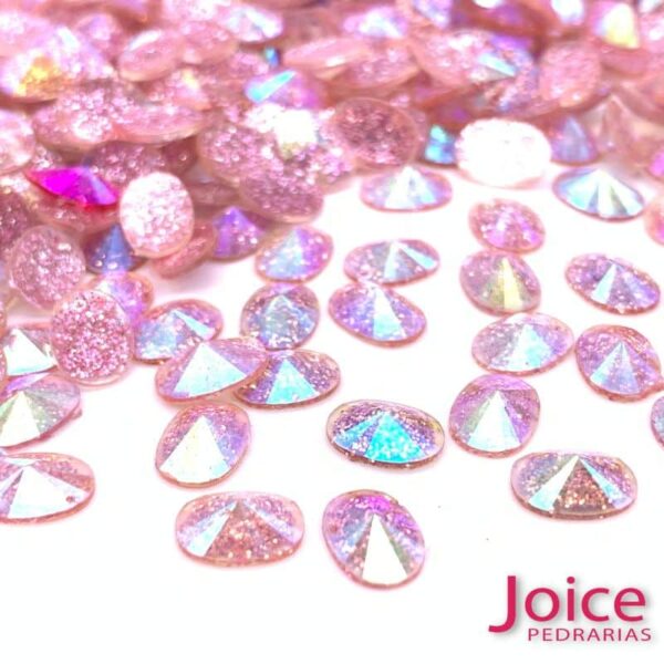 Rosa Glitter Ab