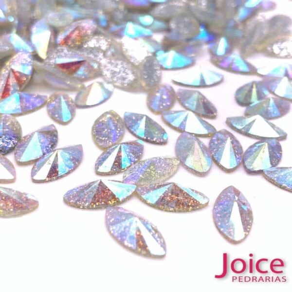 Transparente Glitter Ab