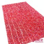Manta Strass Resina 20Cm X 40Cm Cada Fila Largura  2Cm com 11Fila - Imagem 3