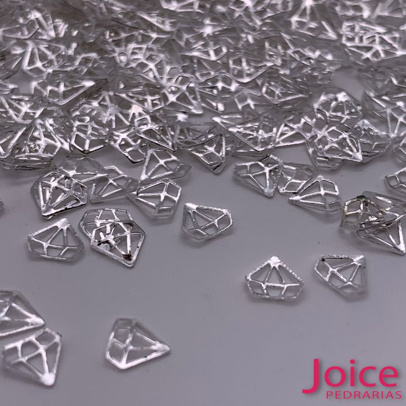 xr:d:DAFLAofDNuE:673,j:38905504252,t:22102414 Metal de Jóias para Unhas Diamante 5mm C/1000Un Ref: N22 - Imagem 2