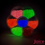 Kit Pedra Lua Oval Neon 7Cores Brilho No Escuro